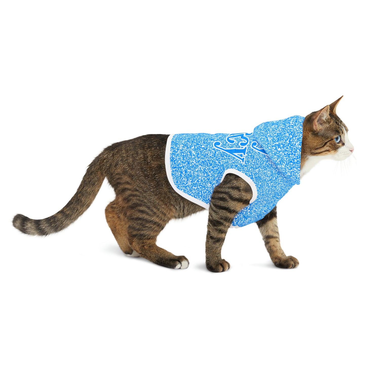 Speckled Blue Animal Hoodie