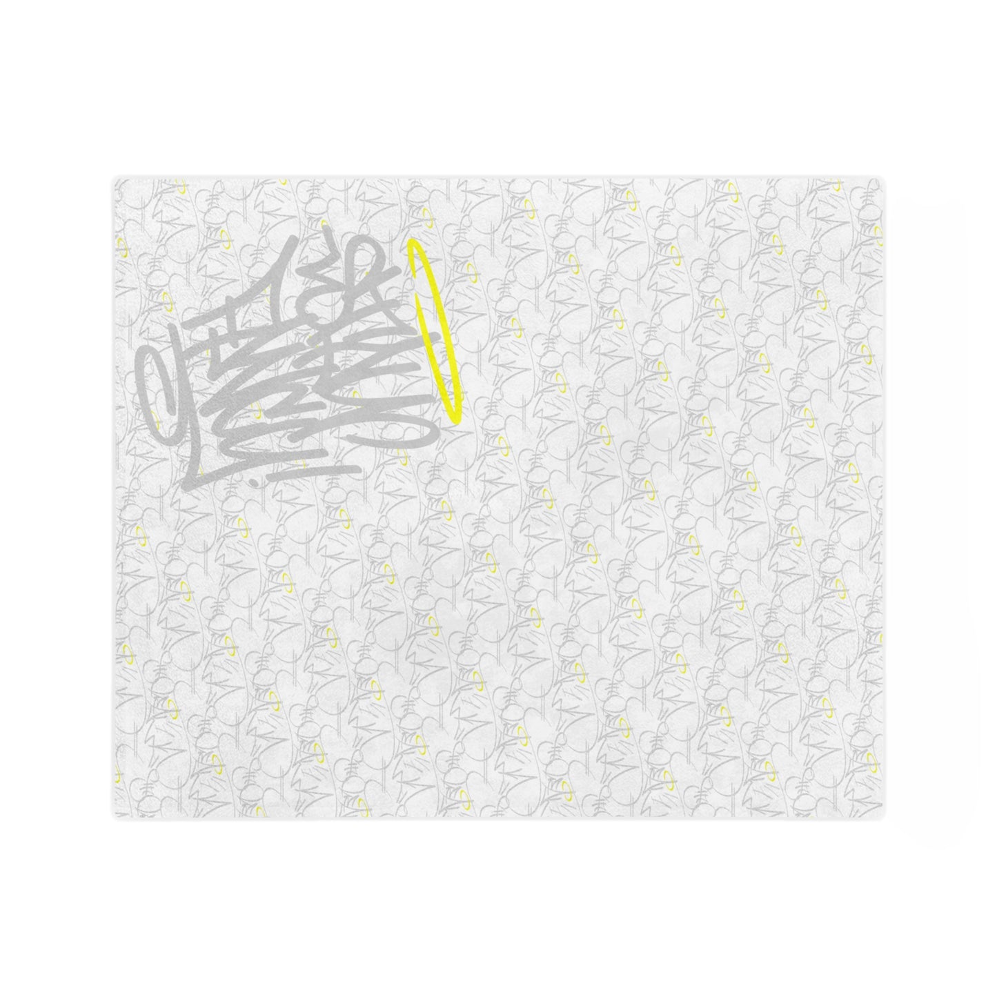 Signature Handstyle Velveteen Minky Blanket