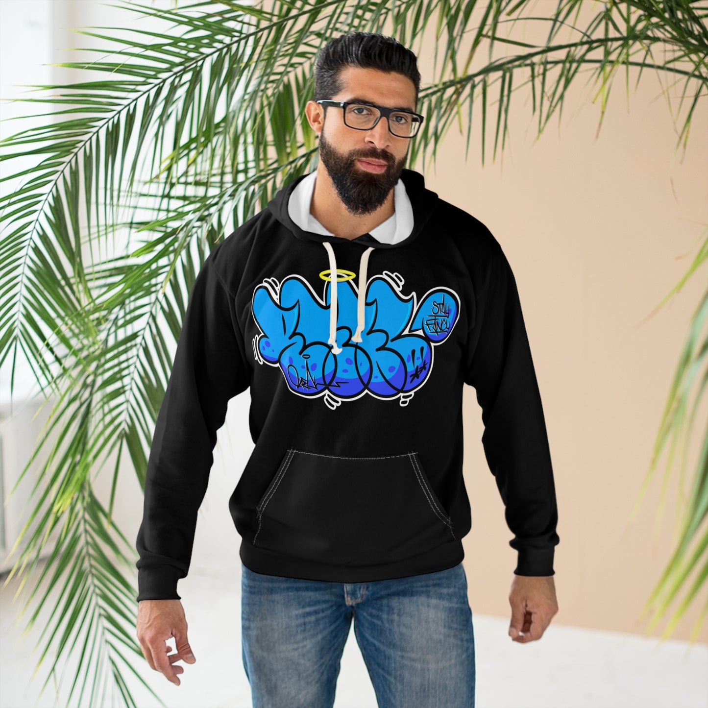 REAL Blue Drip Badass Hoodie