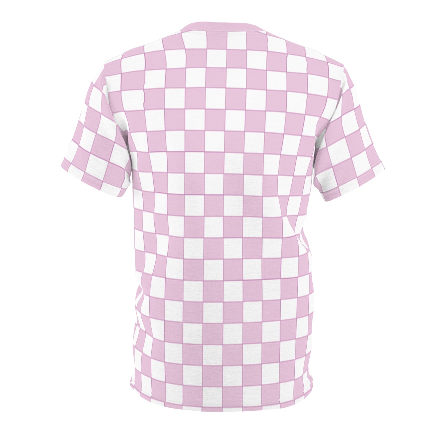 Pink Squares Fancy Tee