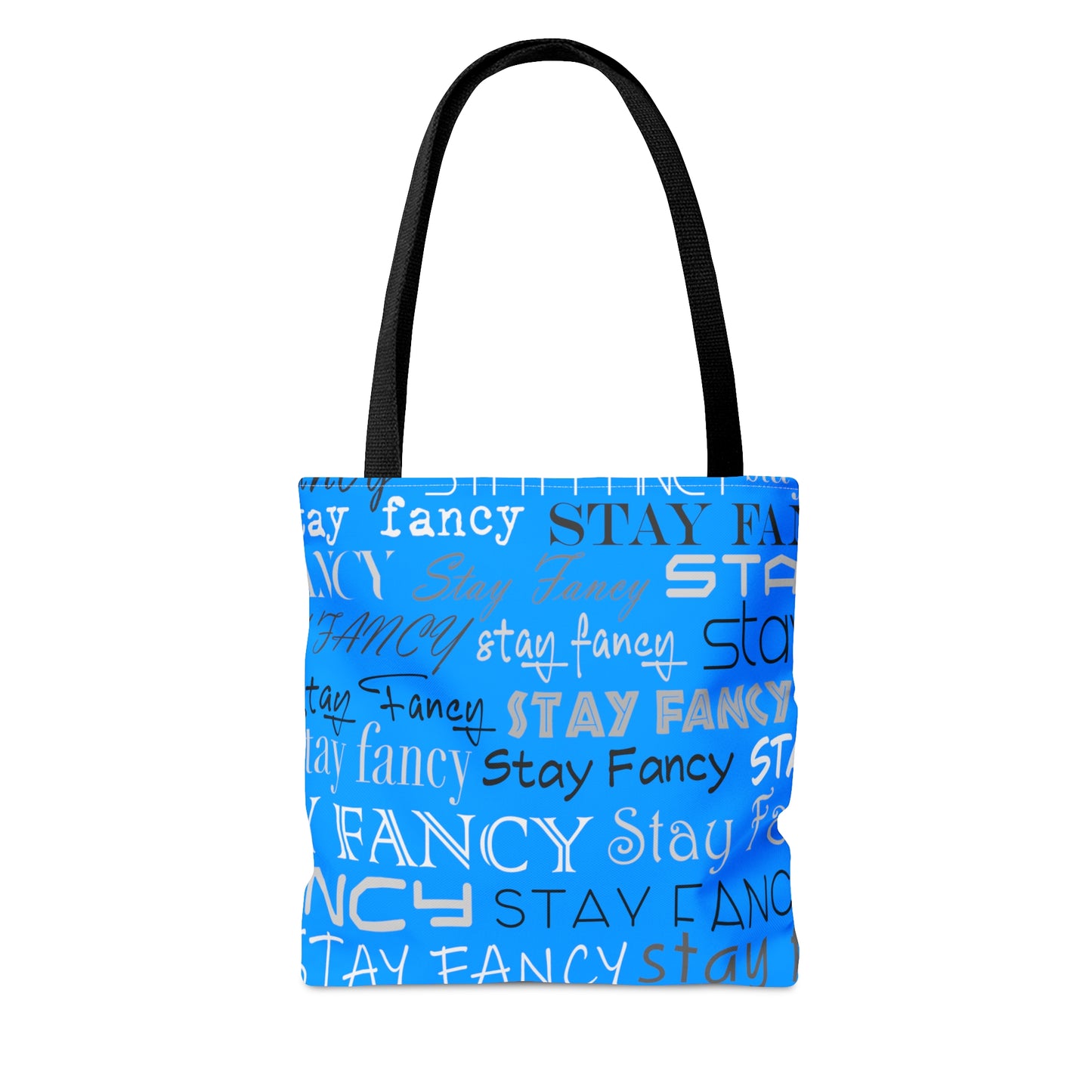 Stay Fancy Blue Flash Hand Bag