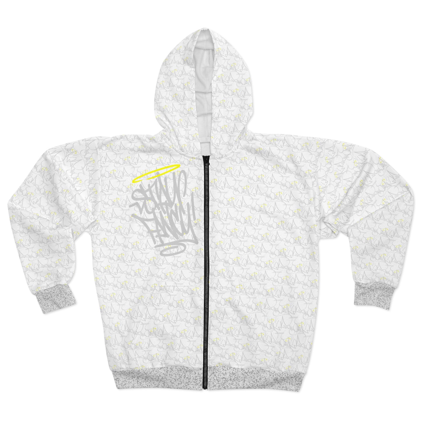 Signature Handstyle Zip Badass Hoodie