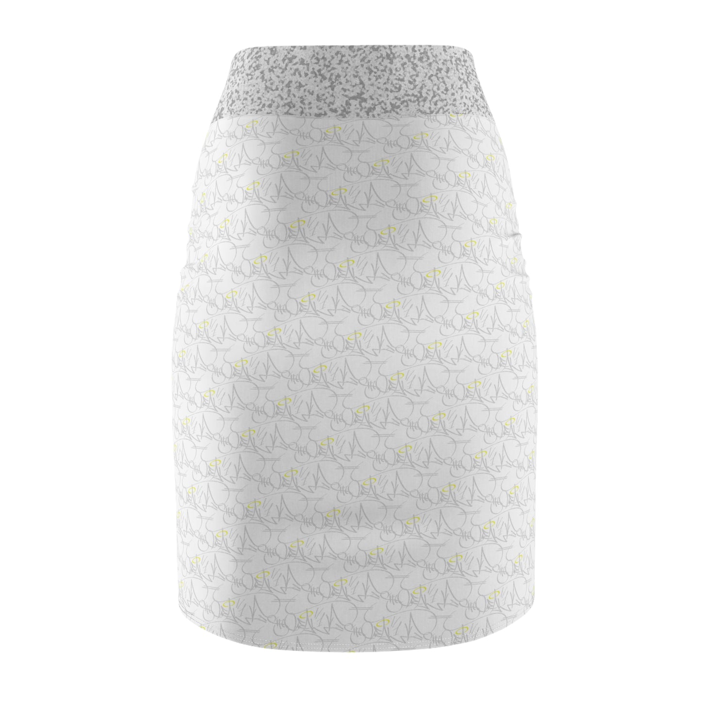 Stay Fancy SirREAL Handstyle Women's Pencil Skirt