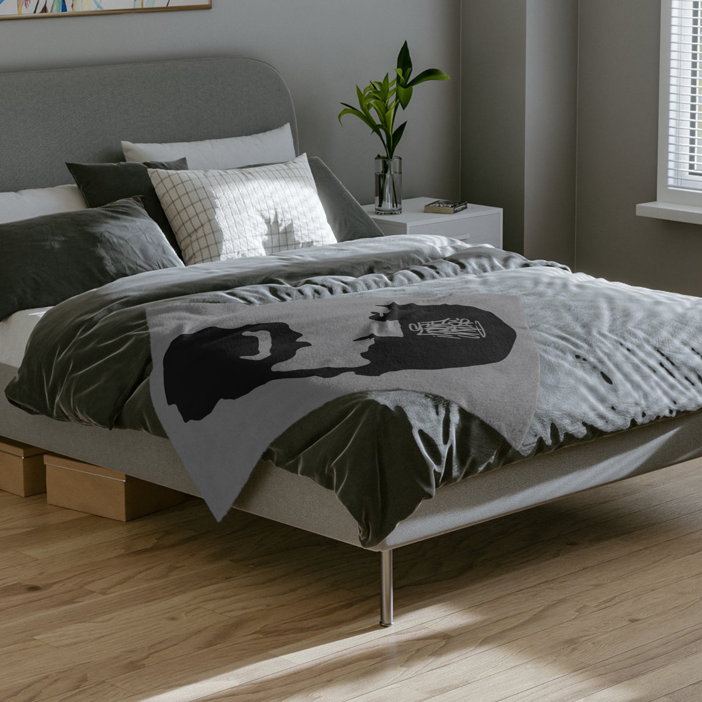 Mister Fancy Velveteen Minky Blanket