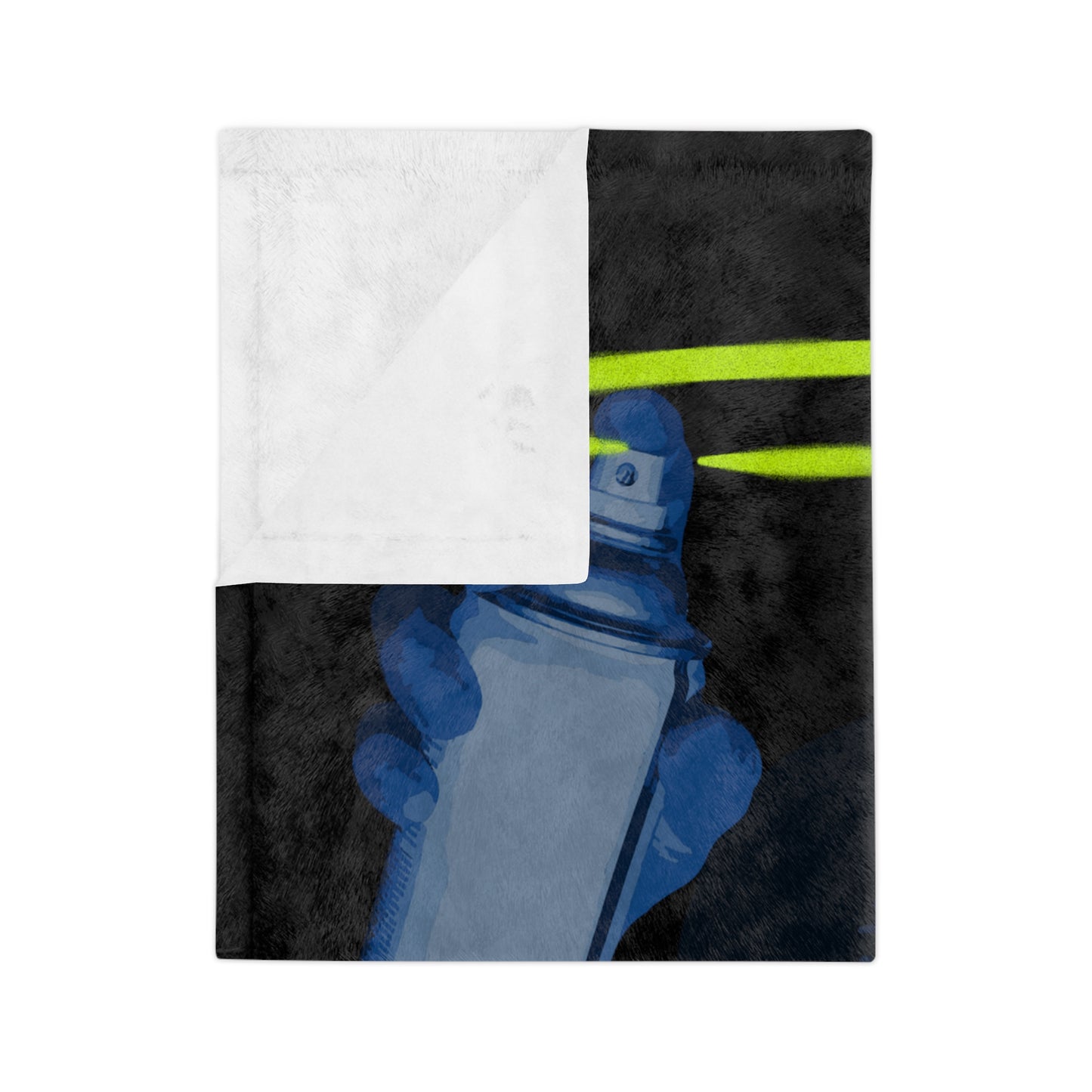 Ghost Halo Velveteen Minky Blanket