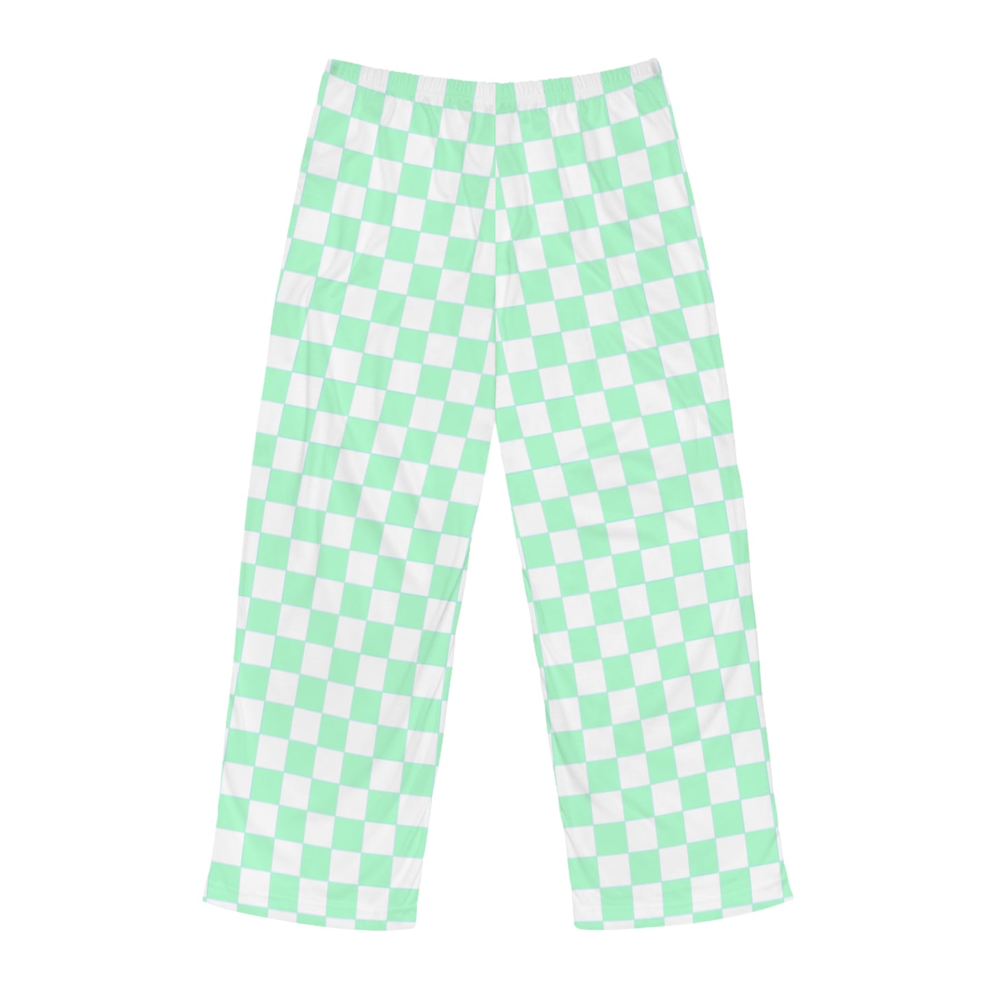 Green Squares Fancy Pants