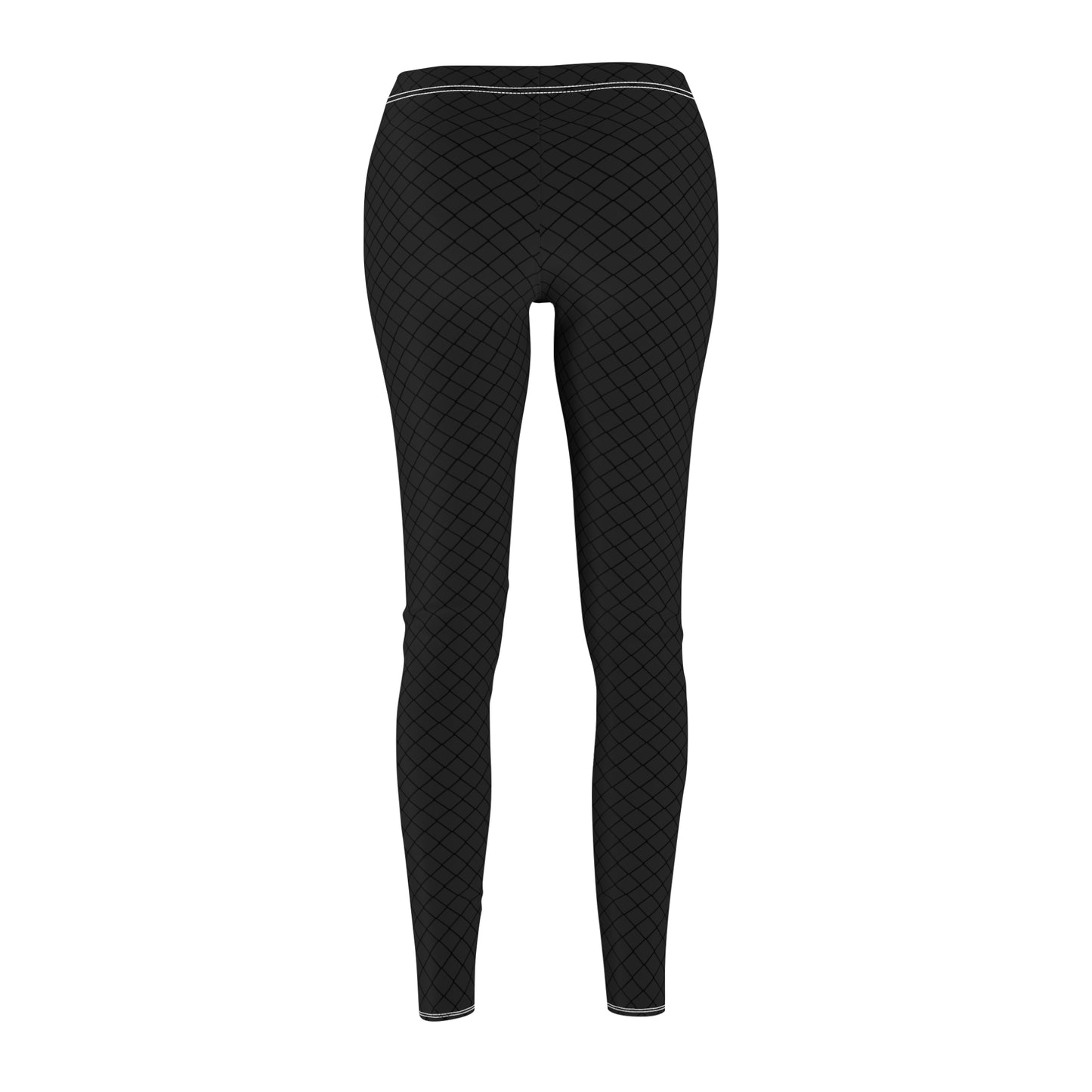 Black Squares Women's Fancy Leggings
