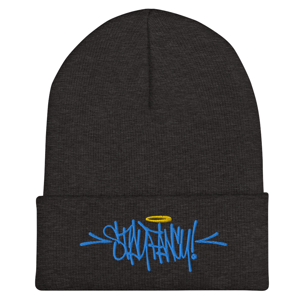 Stay Fancy Cuffed Beanie