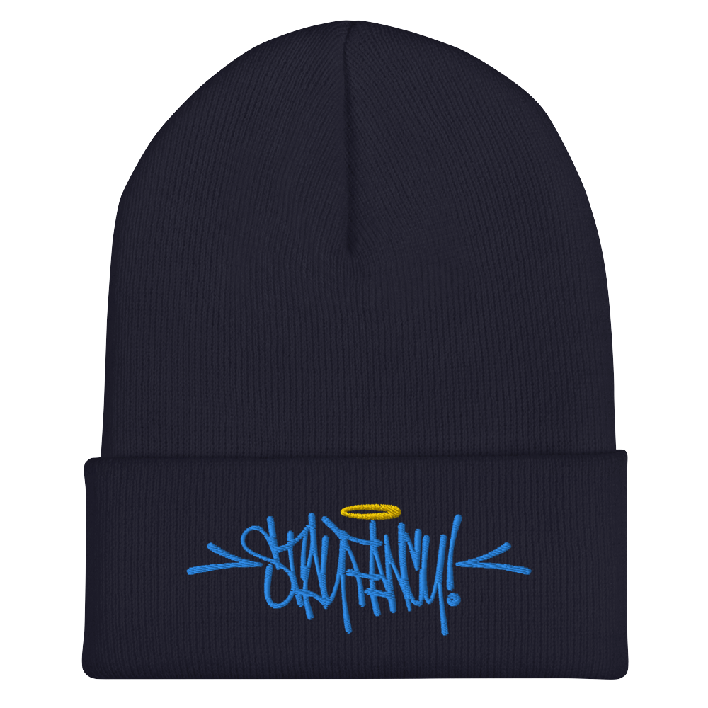Stay Fancy Cuffed Beanie