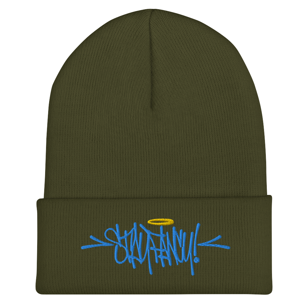Stay Fancy Cuffed Beanie