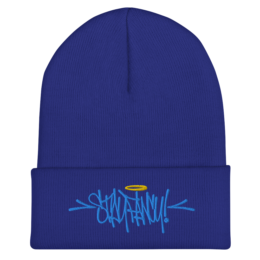 Stay Fancy Cuffed Beanie
