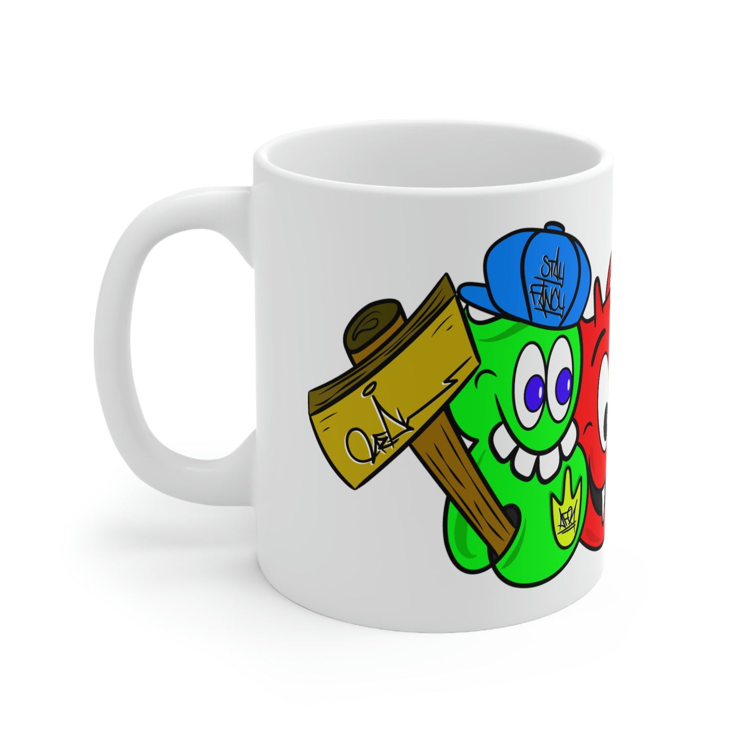 REAL Toons Throwie Mug 11oz SFTM