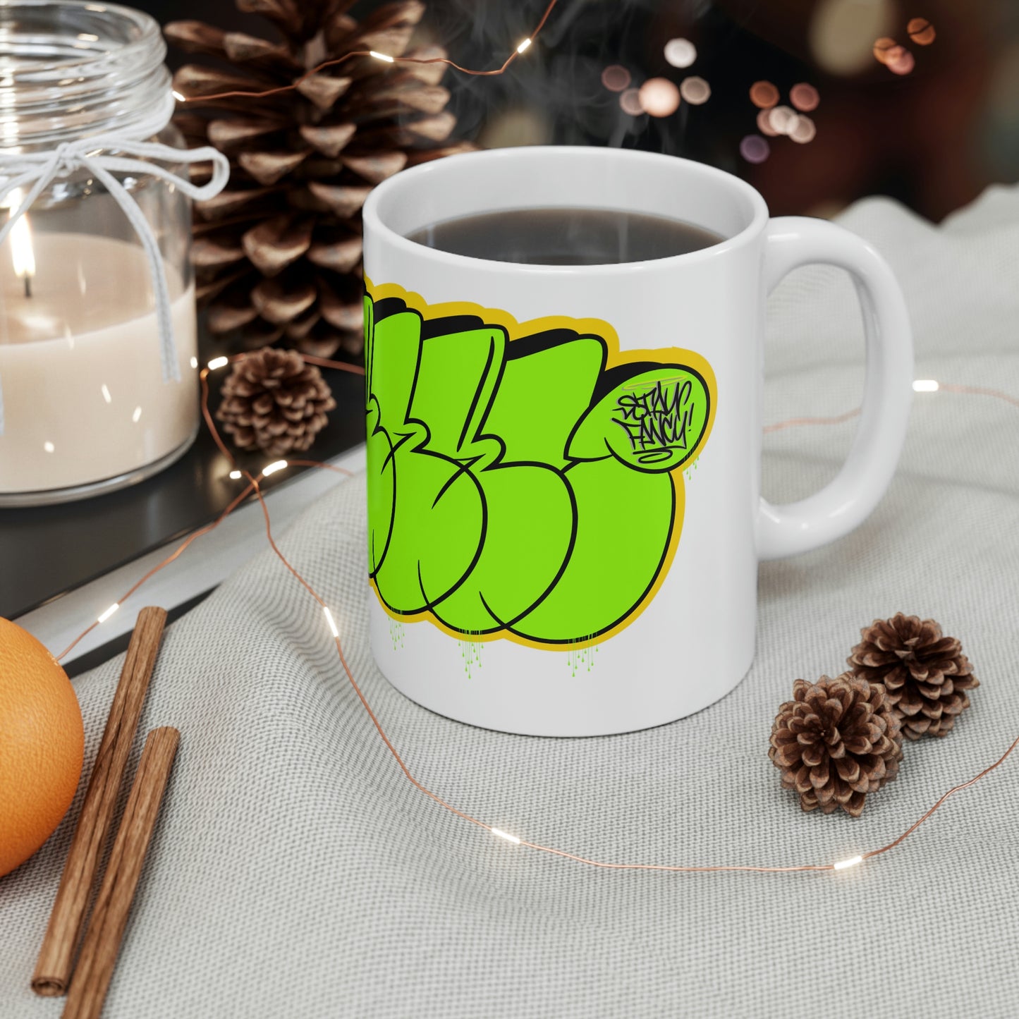 REAL Green Throwie Mug 11oz SFTM