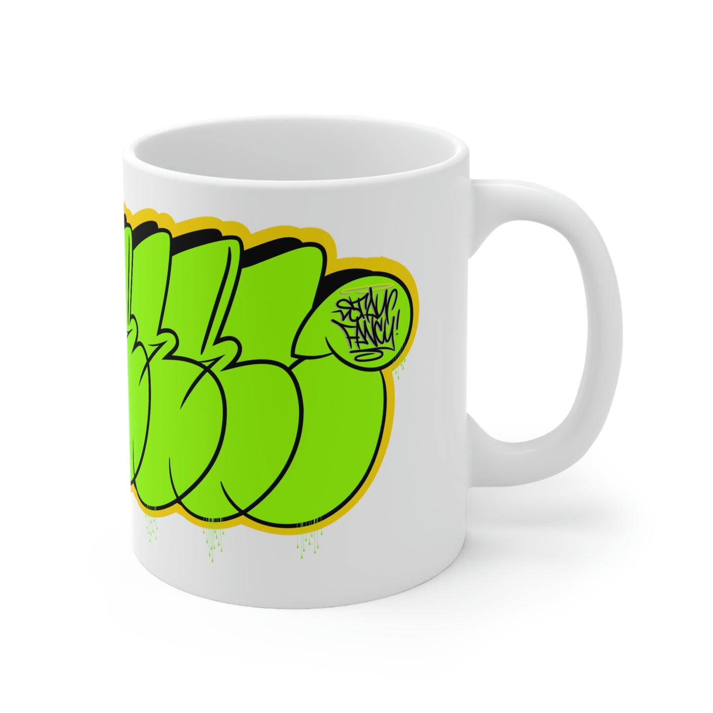 REAL Green Throwie Mug 11oz SFTM
