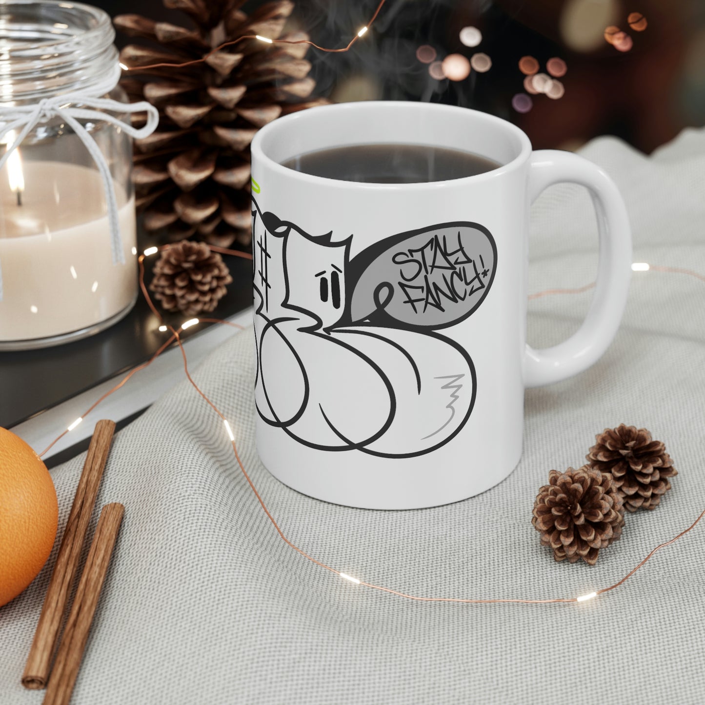 REAL B&W Throwie Mug 11oz SFTM