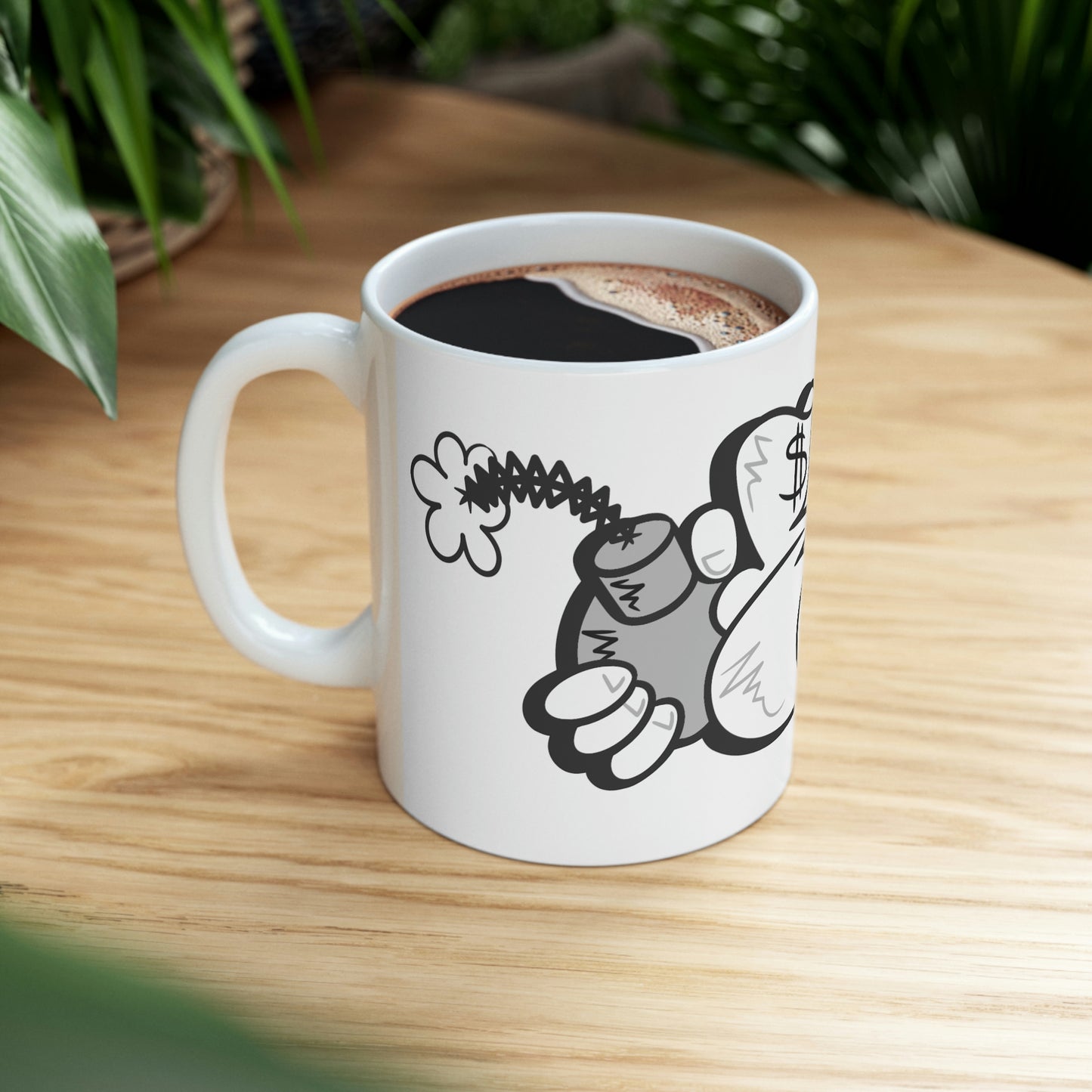 REAL B&W Throwie Mug 11oz SFTM