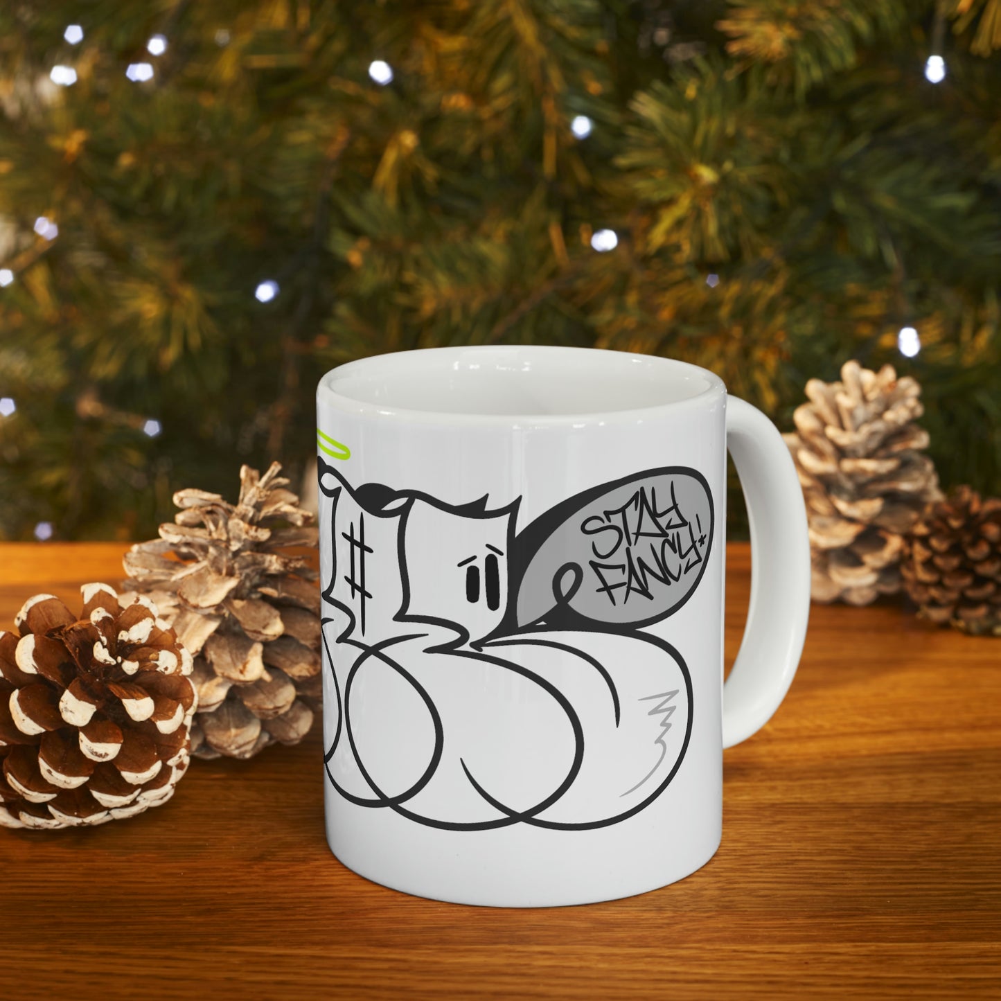 REAL B&W Throwie Mug 11oz SFTM