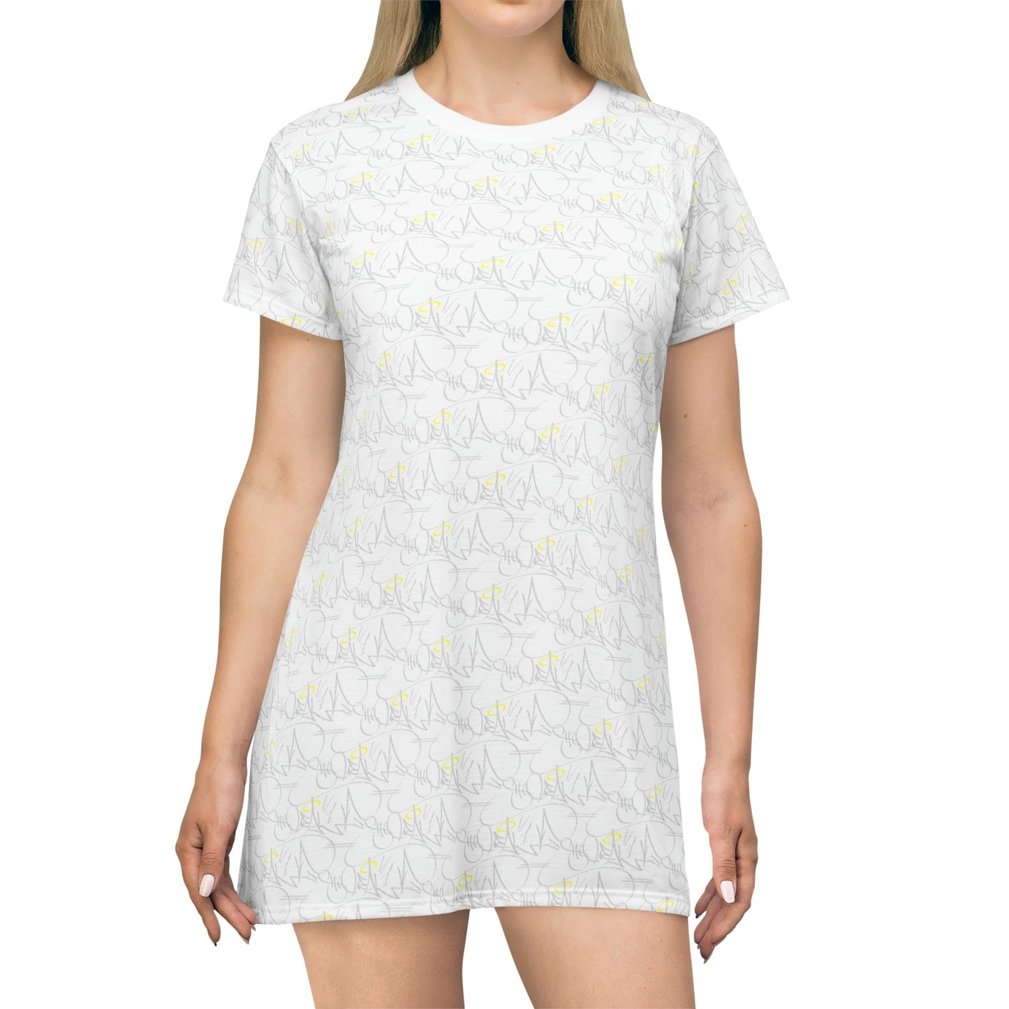 Stay Fancy Sir REAL Graffiti Hand Style Women's T-Shirt Dress