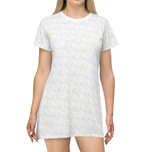 Stay Fancy Sir REAL Graffiti Hand Style Women's T-Shirt Dress
