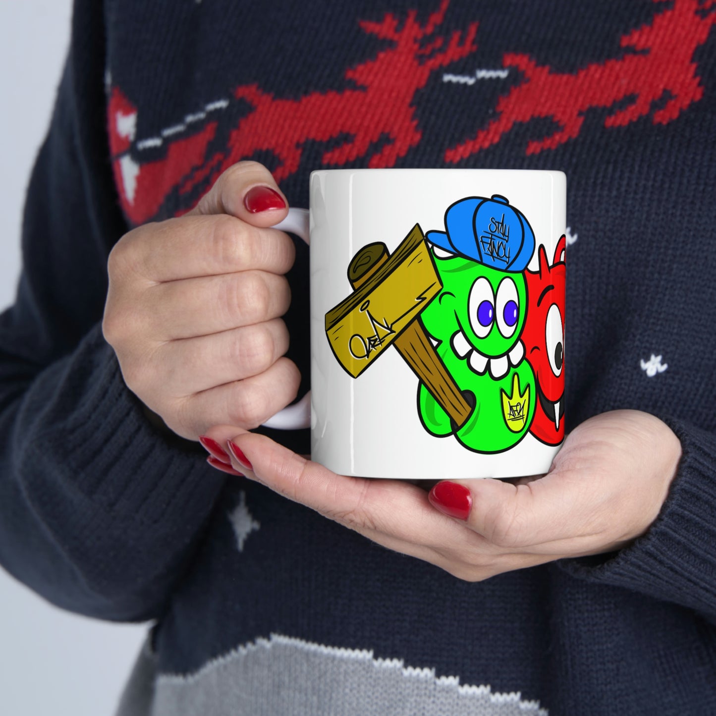 REAL Toons Throwie Mug 11oz SFTM