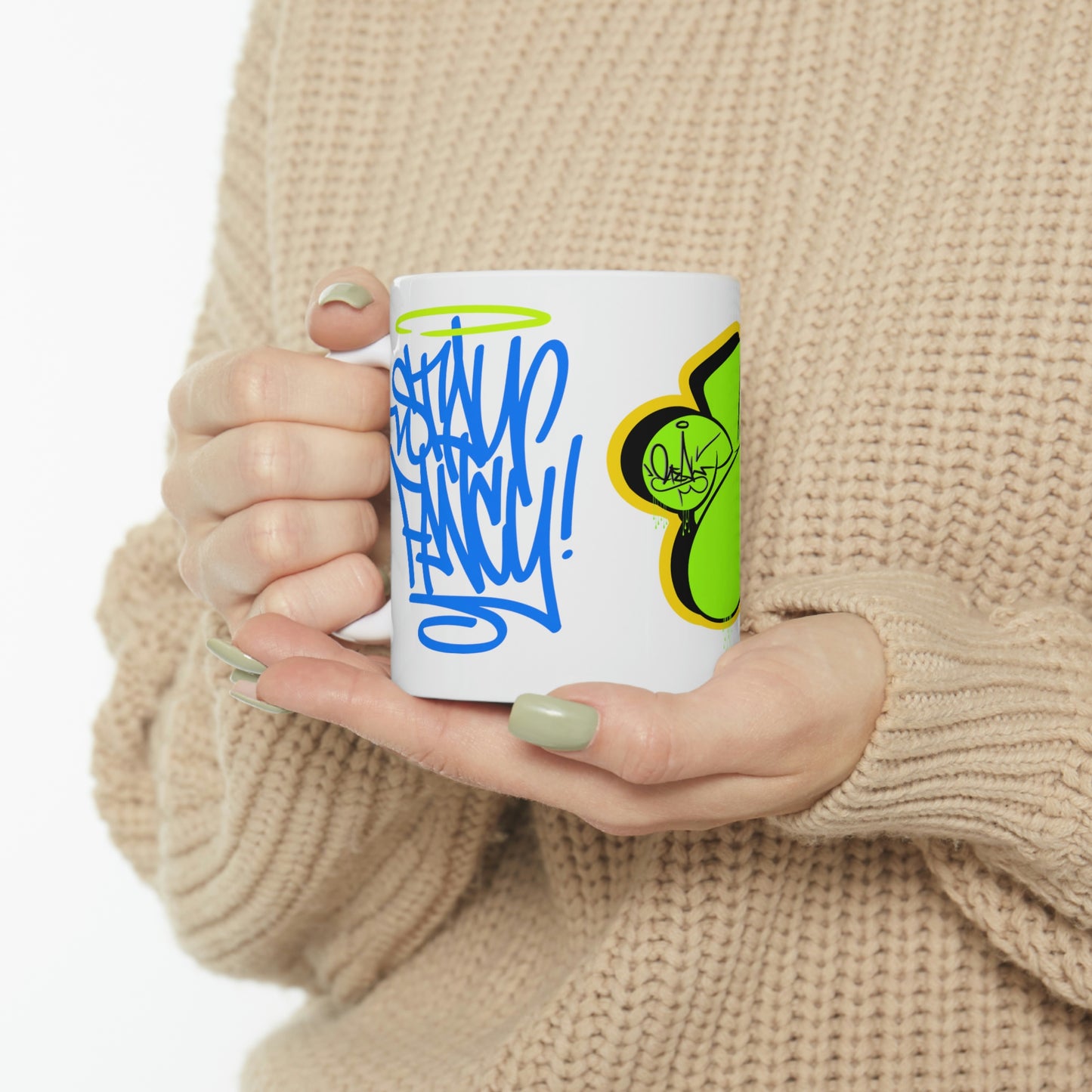 REAL Green Throwie Mug 11oz SFTM