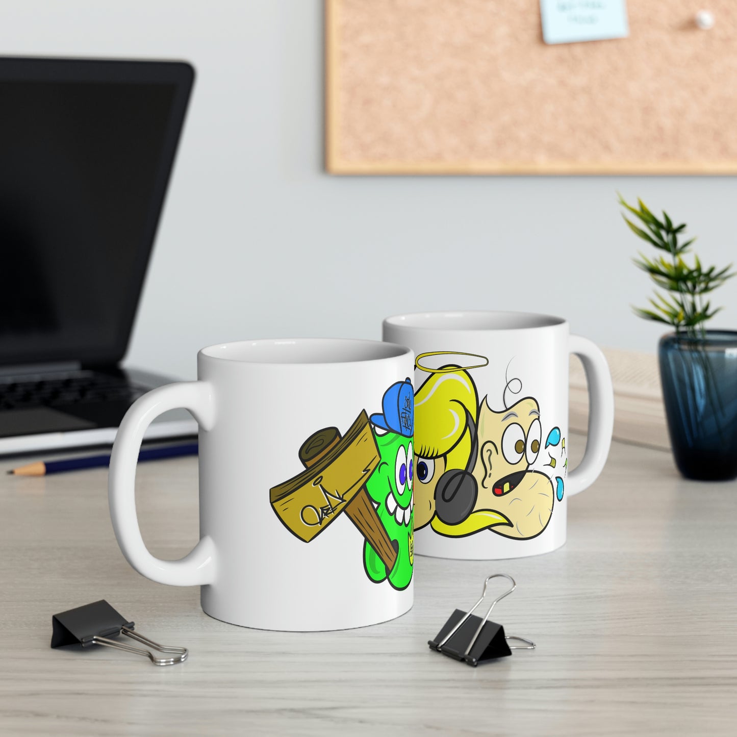 REAL Toons Throwie Mug 11oz SFTM