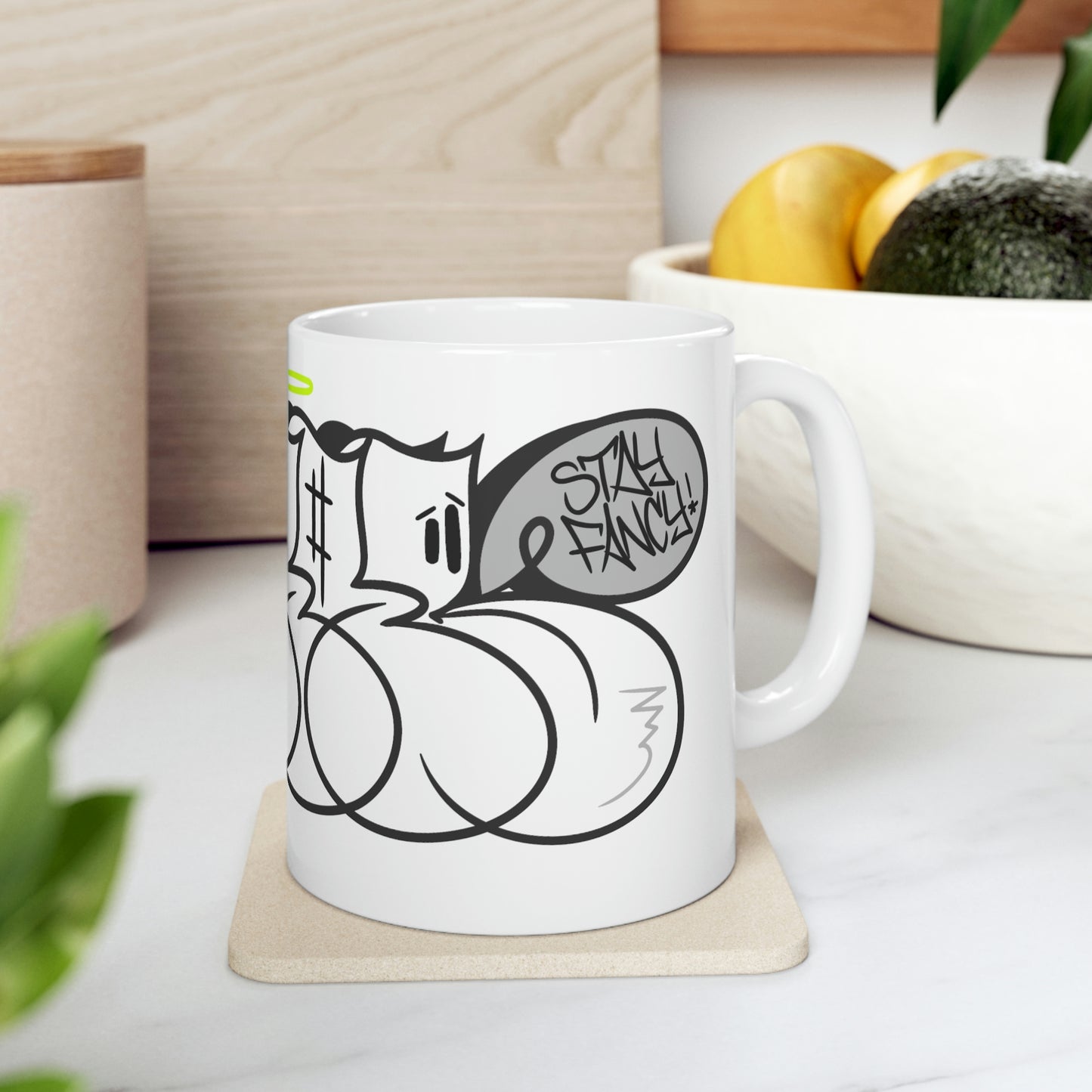 REAL B&W Throwie Mug 11oz SFTM