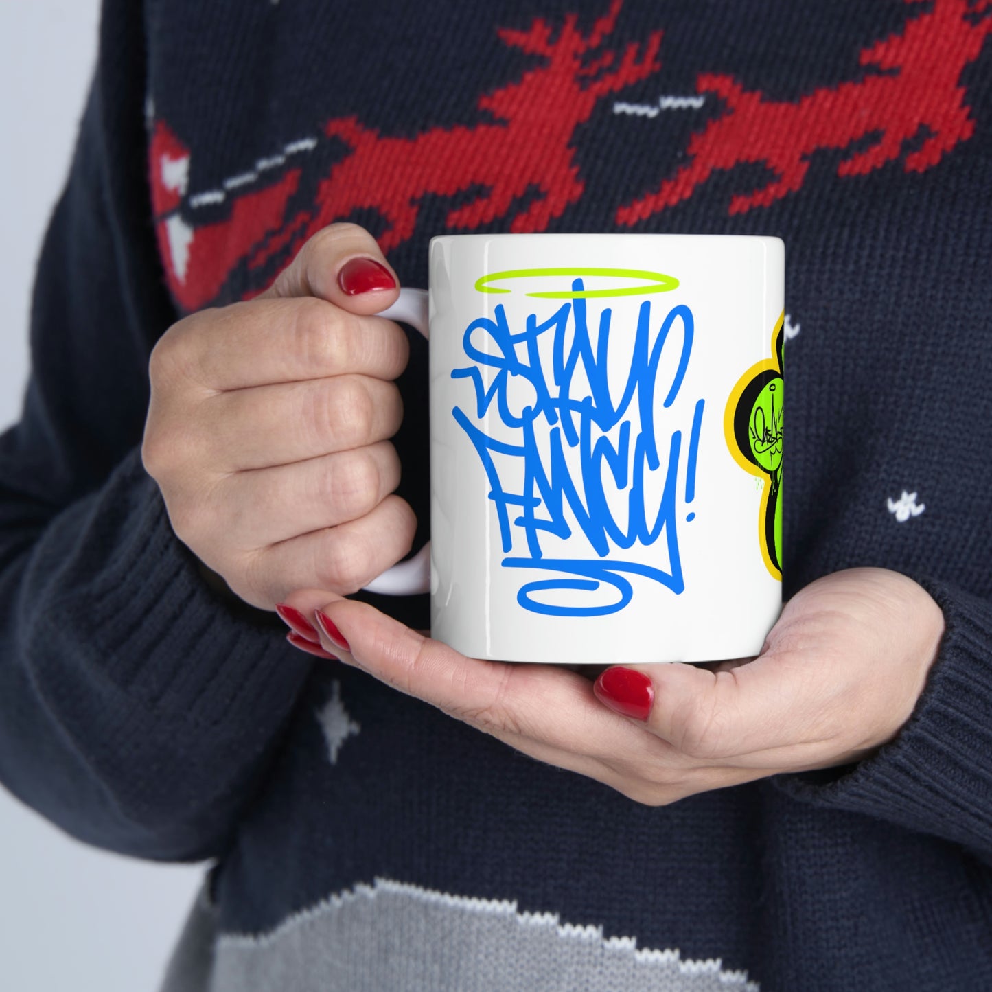REAL Green Throwie Mug 11oz SFTM