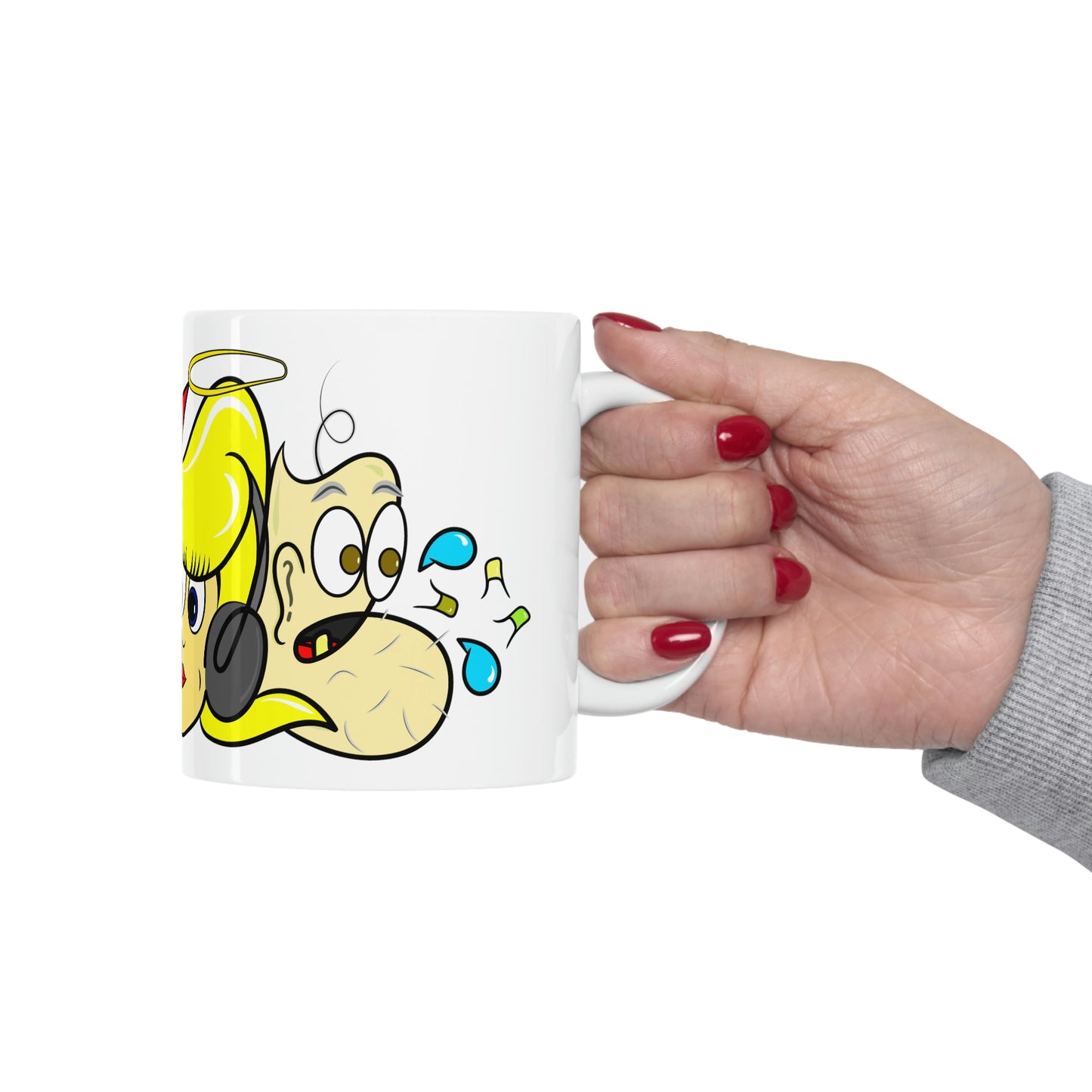 REAL Toons Throwie Mug 11oz SFTM