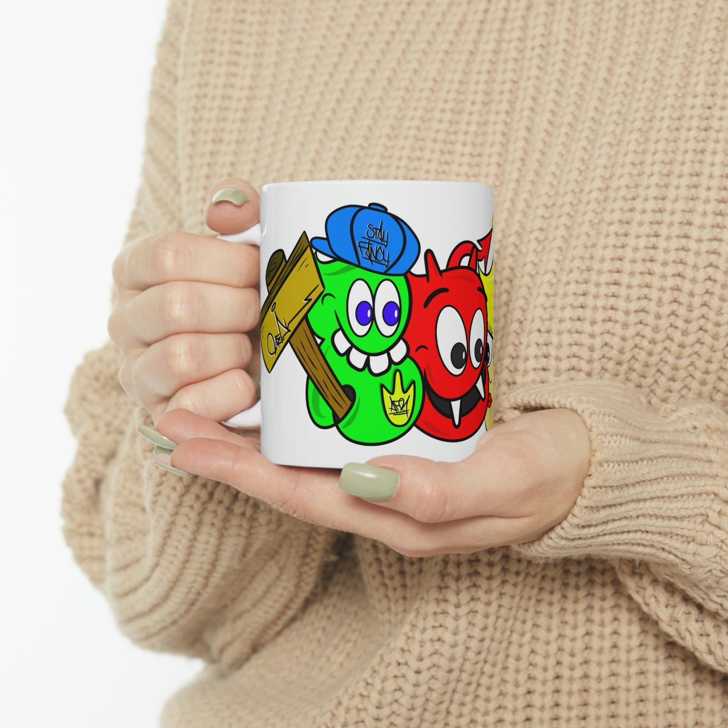REAL Toons Throwie Mug 11oz SFTM