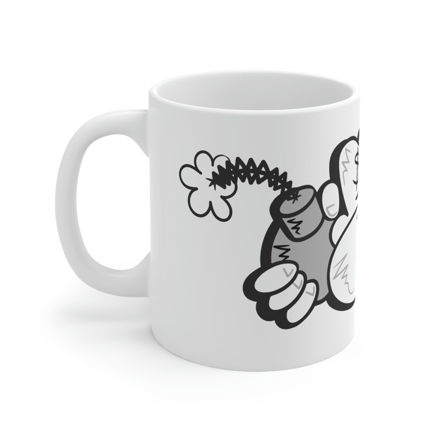 REAL B&W Throwie Mug 11oz SFTM